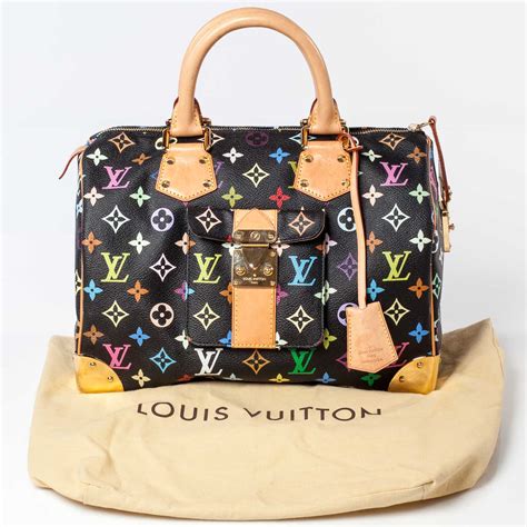 louis vuitton multi colored speedy